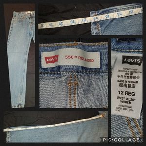 Boys 550 Levis